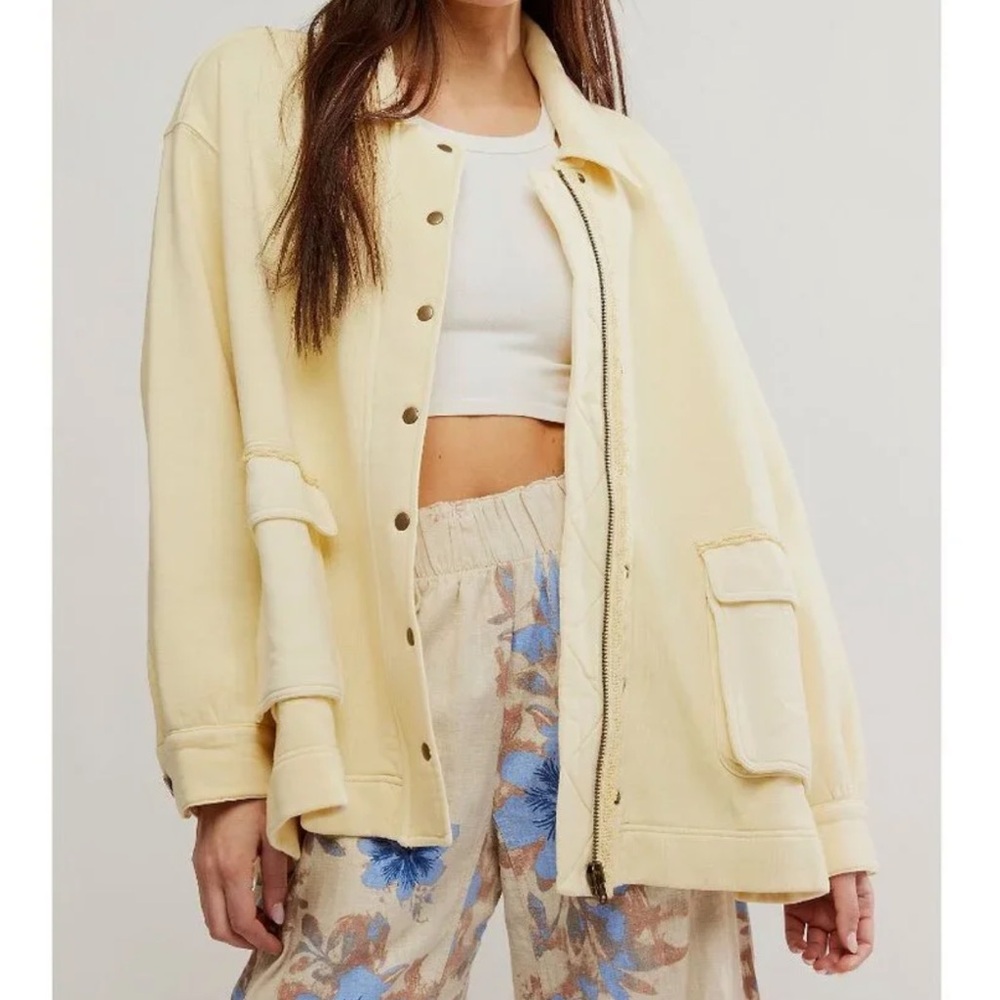 Free People Alexa Sweatshirt Flan